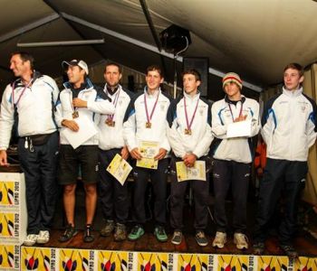 Europei podio R6 M sprint - testa testa 2